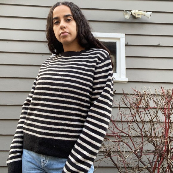 Line Knitwear - Striped Sweater - Picture 2 of 4